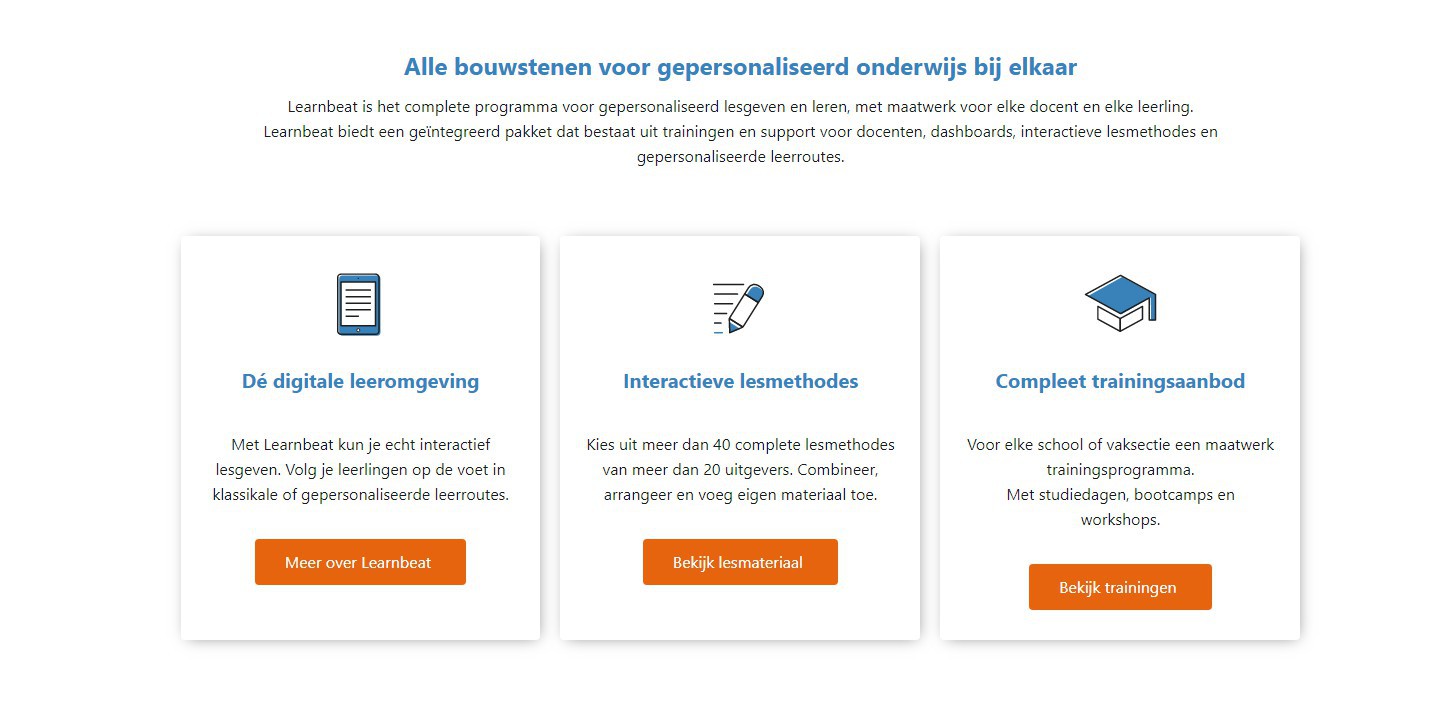 Tool Learnbeat Reisgids Digitaal Leermateriaal